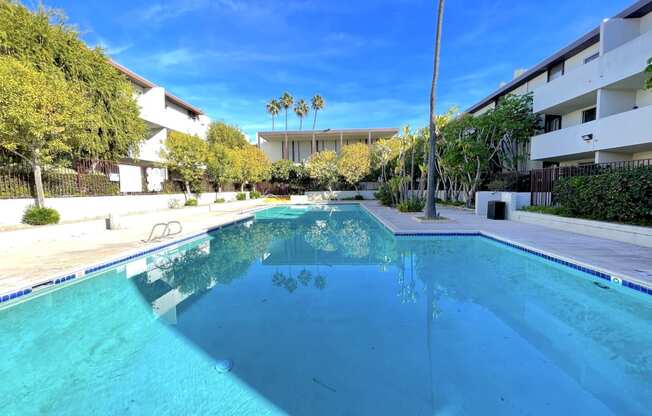 Paradise Gardens Apartments in Long Beach California.