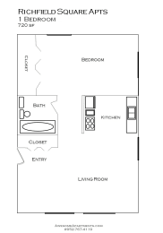 1 bed, 680 sqft, $1,230