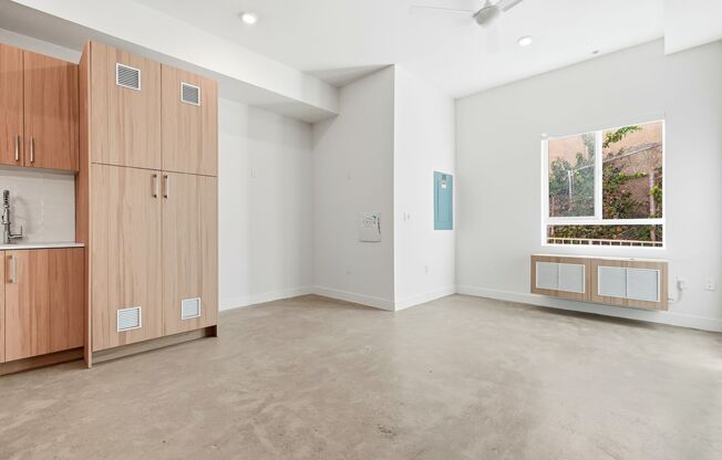 Studio, 1 bath, 364 sqft, $1,996, Unit 1