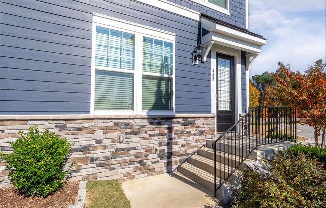 Corner Townhome with Roof Top Deck in Downtown Wake Forest!