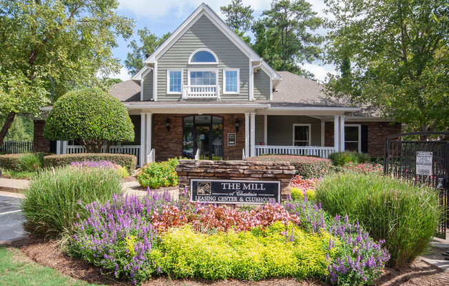 Clubhouse Exterior at The Mill at Chastain, Kennesaw, GA