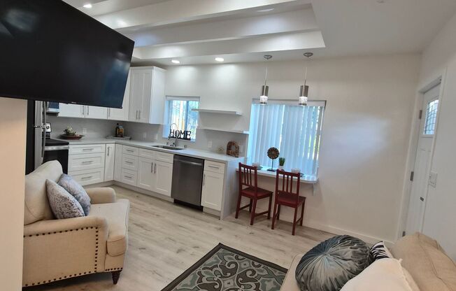 GORGEOUS  BRAND new home (ADU) 1bedroom 1bathroom in single-family neighborhood.