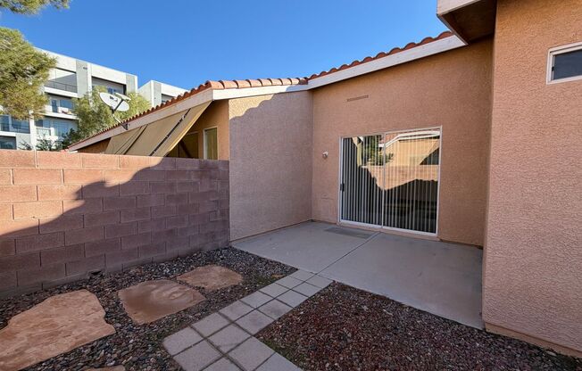 single story townhome