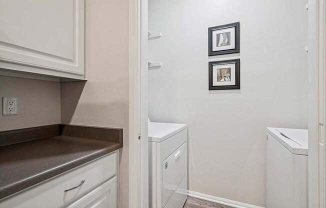 Full-sized washer/dryers in every unit - Grand Centennial Apartments