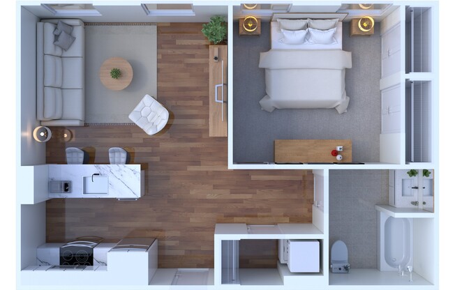 1 bed, 1 bath, 794 sqft, $2,345