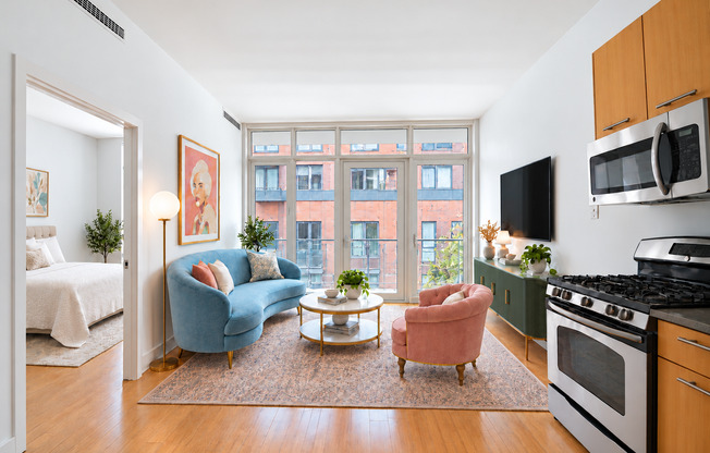 1 bed, 1 bath, 684 sqft, $4,695, Unit 3F
