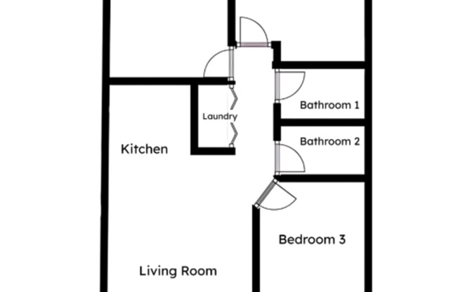3 beds, 2 baths, 950 sqft, $1,895, Unit 13