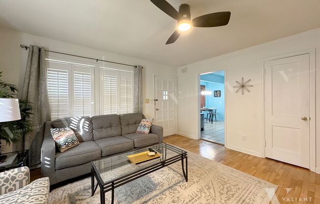 Charming Two-Bedroom, One-Bathroom, Fully-Furnished Home in Central Springfield