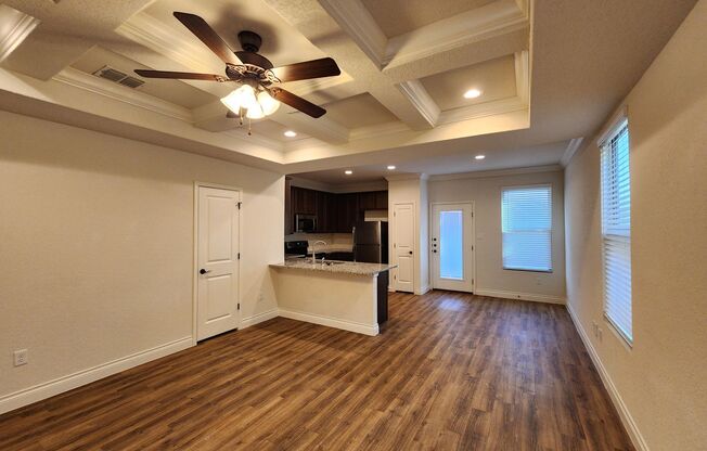 Duplex / Fridge, Washer, Dryer Included / Oversized 1 Car Garage / Backyard / NBISD