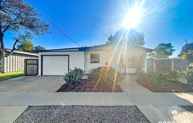 Beautiful 3B/2BA w/ Large Yard, 2 Car Garage & RV Parking!