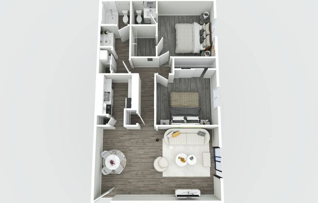 2 beds, 1.5 baths, 950 sqft, $1,399, Unit 6337 - 111