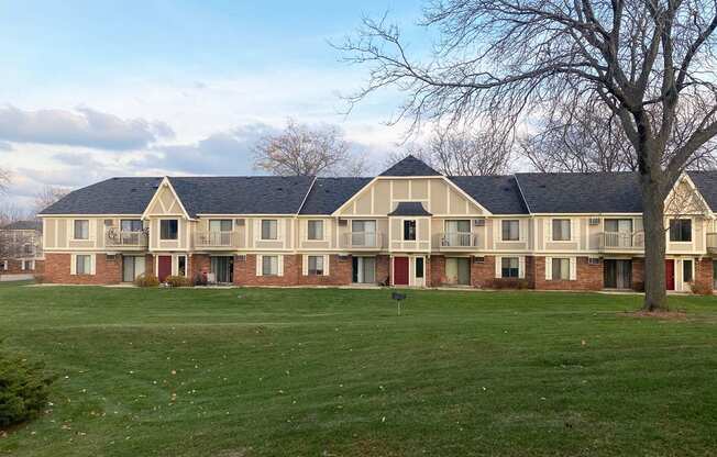 Beautiful Brick Buildings at Wood Creek Apartments, Wisconsin