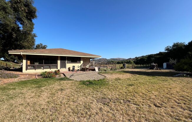 Five-Acre Country Home Nestled in the Santa Rita Hills