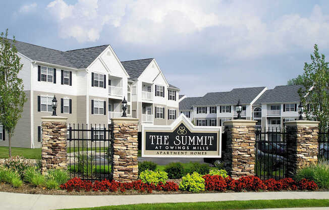 The Summit at Owings Mills Sign