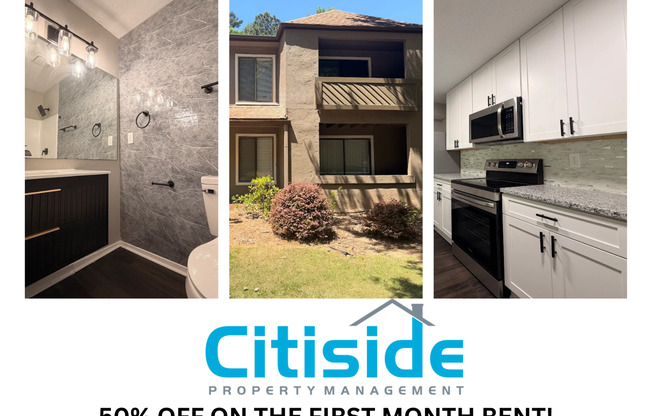 2 Bed and 2 Bath in Norcross! Get 50% OFF your FIRST MONTH RENT!