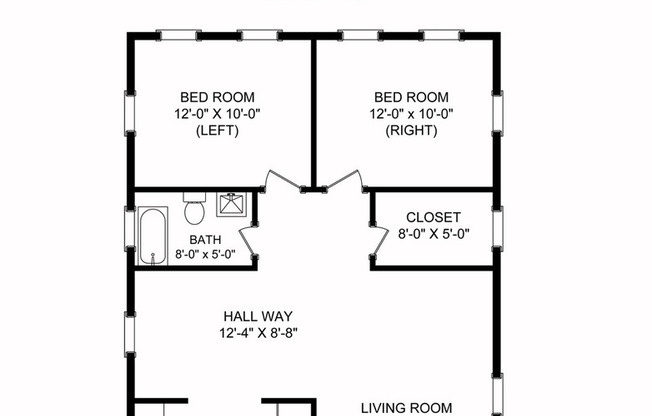 2 beds, 1 bath, 710 sqft, $3,100, Unit 01-005
