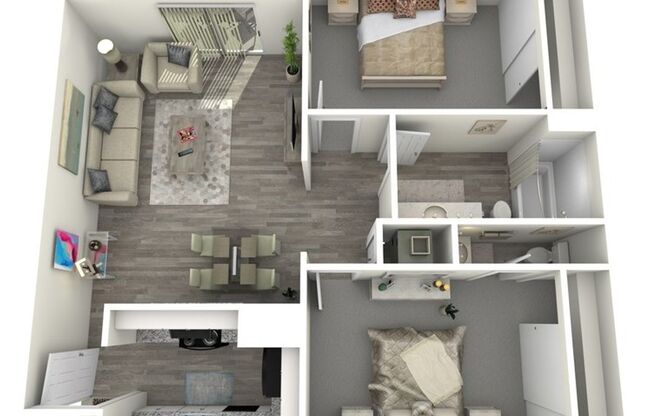 2 beds, 1.5 baths, 850 sqft, $1,199, Unit G242