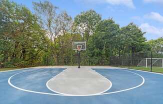 Community Sports Court at Heights at Marlborough Apartments located in Marlborough, MA.