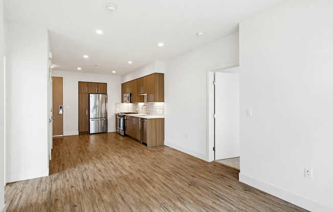 Living Room with Hard Surface Flooring