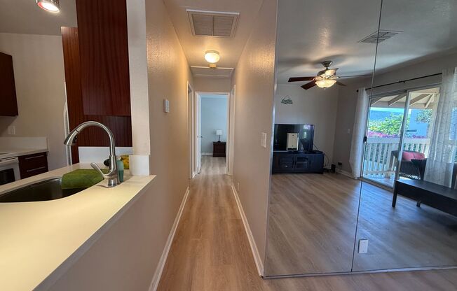 Partly Furnished. Pet Friendly, Central AC