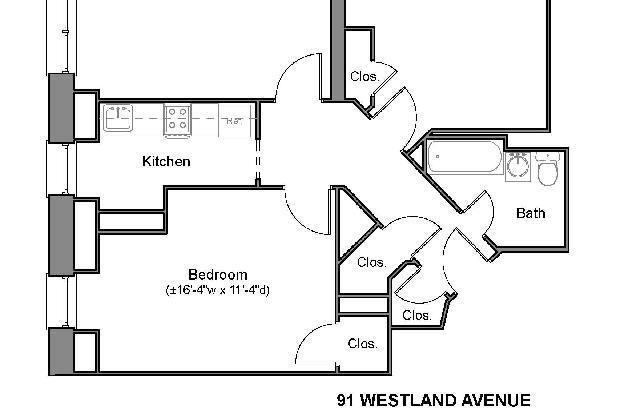 2 beds, 1 bath, 856 sqft, $5,150, Unit 820