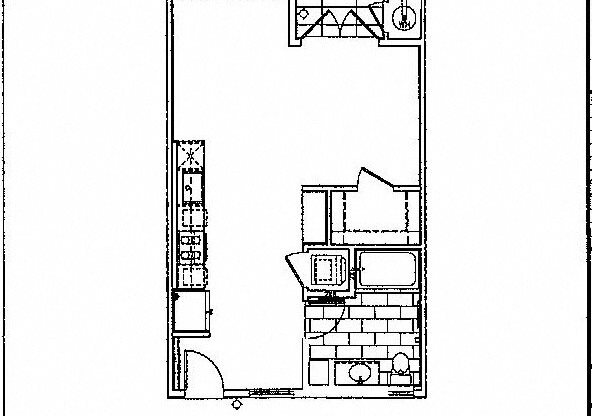 Studio, 1 bath, 603 sqft, $2,900