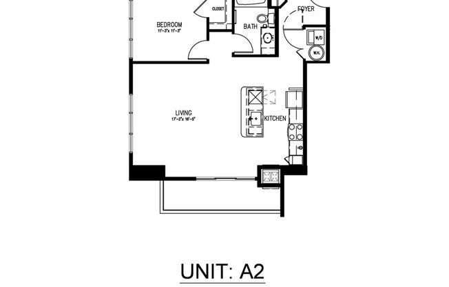 1 bed, 1 bath, 828 sqft, $3,815, Unit 200