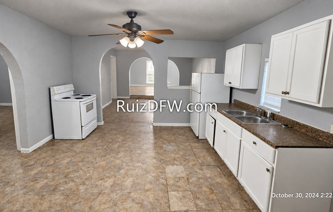 Three Bedroom Two bath Single family home;