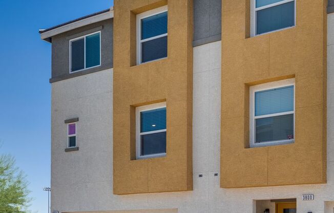 Modern 3-Story Townhome with Strip Views in Lone Mountain!