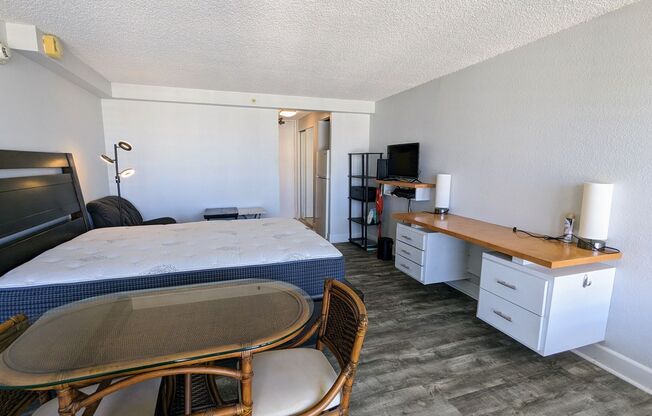 Partially Furnished Studio with 1-Bath at Island Colony, NO PARKING