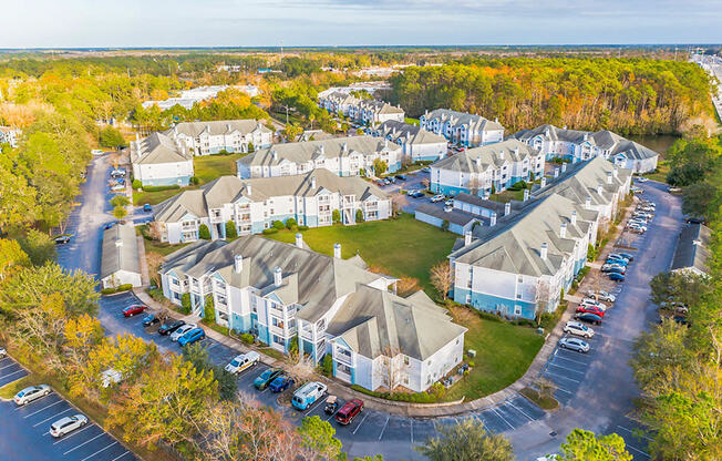 Landings at Lake Gray aerial