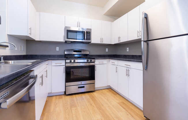 Kitchen with Stainless Steel Appliances