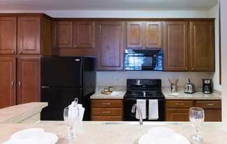 Kitchen at Cypress Pointe Apartments in Orange Park, FL
