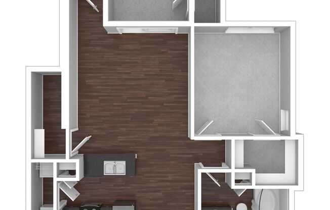 1 bed, 1 bath, 750 sqft, $1,189