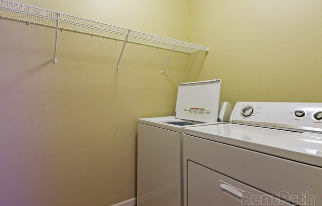 laundry room, washer, dryer