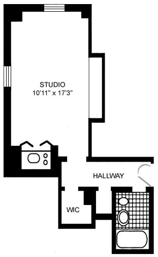 Studio, 1 bath, $2,650, Unit 627