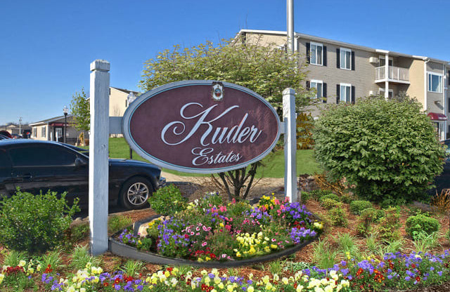 sign at Kuder Estates Apartments, MRD Conventional, Indiana