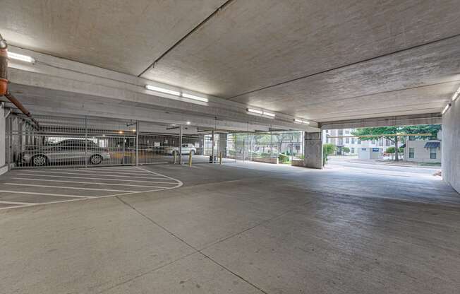 Underground Parking Area at Vue Fitzhugh, Texas, 75204