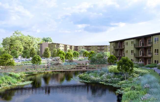 Courtyard at Boardwalk at Research Park, Alabama, 35811