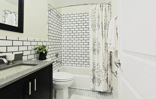 Luxurious Bathroom at Grand Adams Apartment Owner LLC, New Jersey, 07030