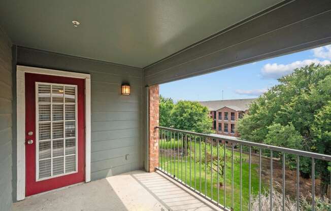 The Camilla Apartments in Mesquite, Texas Private Balcony