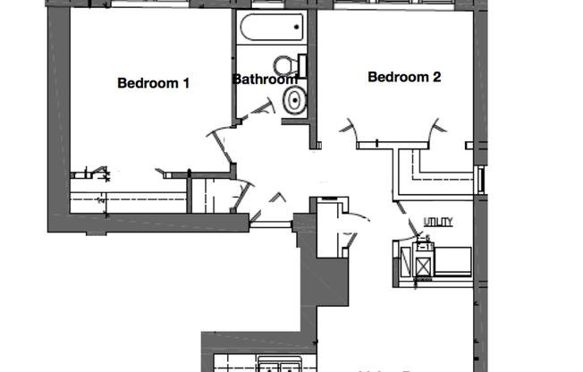 2 beds, 1 bath, $1,700