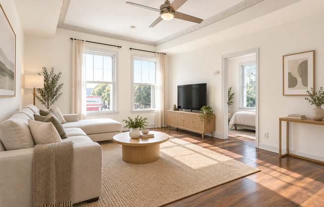 The Ashby | Historic and Renovated Apartments with Exposed Brick