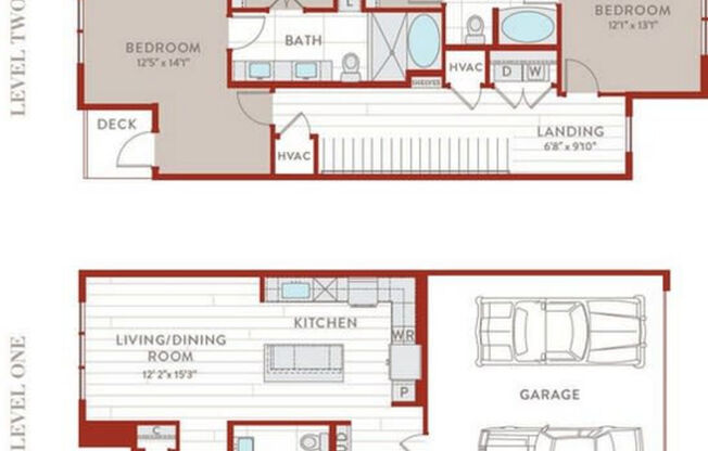 2 beds, 2.5 baths, 1,589 sqft, $2,757