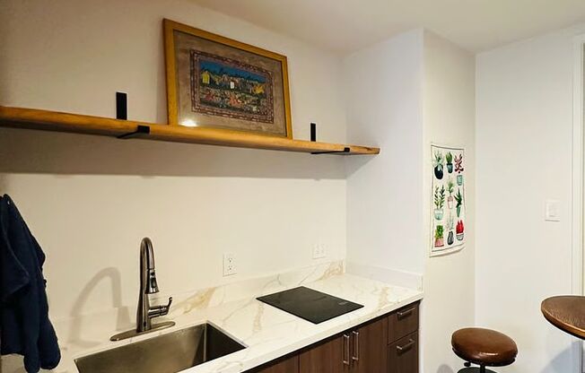 Peaceful, Fully Furnished Studio with Patio in Prime Santa Rosa