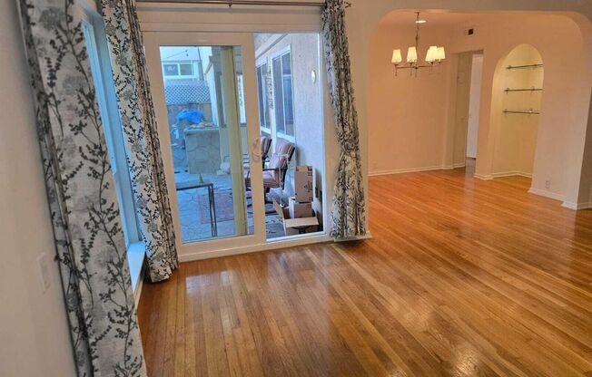 Welcome to this light and bright 2 bedroom + 1 bathroom + den