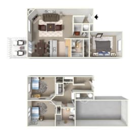 3 beds, 2 baths, 1,205 sqft, $2,180