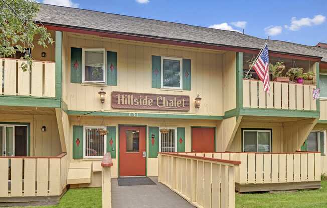 Hillside Chalet Exterior
