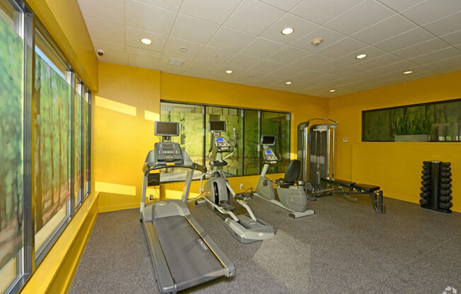Fitness Center with Updated Equipment at 603 Concord, Cambridge, Massachusetts