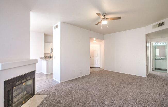 Condo on 2nd floor - Move-in Ready - 3 bedrooms, 2 baths, covered parking,  Gated - Spring Valley